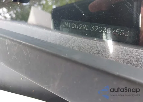 2009 Mazda Mazda5 Sport z USA, uszkodzony, nr VIN JM1CR29L390357553